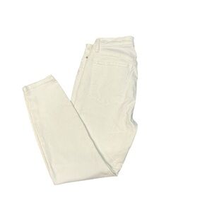 J. Crew women’s 9”High Rise Skinny Jeans White size 31